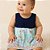 Vestido Infantil de Meia Malha Com Estampa Oceano - Imagem 4
