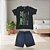 Conjunto Menino 2pçs Curto Infantil Game Rei Rex - Imagem 2