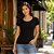 Blusa Feminina Básica Malha Cotton Cereja Rosa - Imagem 17