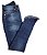 Calça Jeans Cigarrete com Barra Desfiada Vilejack - Imagem 3