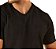 Camiseta Masculina Básica Gola V Hering - Imagem 3