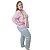 Pijama Plus Size Feminino Manga Longa Izitex - Imagem 5