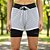 Shorts  Feminino Tela Fitness Active Enfim - Imagem 2