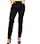 Calça Jeans Super Skinny Dzarm Cintura Baixa Feminina - Preto - Imagem 4