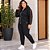Jaqueta Feminina Plus Size Moleton Zíper Capuz - Cereja Rosa - Imagem 1