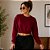 Blusa de Moletom Cropped Flanelado Fechada Habana - Imagem 11