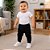Kit Calça Moletom Infantil Peluciado Com Punho 3 Peças Kely & Kety - Imagem 3