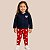 Conjunto Infantil Menina Blusa/ Calça Malwee Kids - Imagem 1