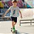 Conjunto Infantil Menino Camiseta e Shorts Skatista Rei Rex - Imagem 1
