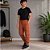 Calça Jogger Sarja Bolsos Laterais Menino Carinhoso - Imagem 2