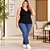 Blusa Regata Feminina Básica Cereja Rosa Curves - Imagem 3