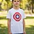 Camiseta Infantil Menino Marvel Escudo Capitão América - Imagem 3