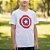 Camiseta Infantil Menino Marvel Escudo Capitão América - Imagem 4