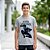 Camiseta Infantil Estampa Pantera Negra Manga Curta Marvel - Imagem 3