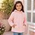 Jaqueta c/ Capuz Infantil/Juvenil Menina Safira Kids - Imagem 1