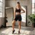 Conjunto Feminino de Short Fitness e Top Seamless em Poliamida Enfim - Imagem 1