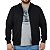 Jaqueta Masculina Básica com Capuz em Moletom  Flanelado  Plus Size- Malwee - Imagem 6