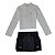 Conjunto Menina Saia Jeans e Blusa- Carinhoso - Imagem 3