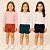 Conjunto Menina Shorts Jeans e Blusa- Carinhoso - Imagem 1