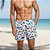 Shorts Praia Masculino Estampado Hering - Imagem 2