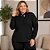 Blusa Feminina Viscose Plus Size Cereja Rosa - Imagem 2