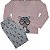 Pijama Longo Plus Size Femino S4 - Imagem 4