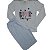 Pijama Feminino Manga Longa  Love S4 - Imagem 1
