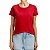 Blusa Feminina Básica Manga Curta Slim- Hering - Imagem 3