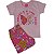 Conjunto Curto Infantil Menina Blusa e Shorts-Kely & Kety - Imagem 5