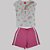 Conjunto Infantil Menina Arco Íris Blusa e Shorts- Kely & Kety - Imagem 11