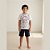 Conjunto Curto Menino Beach Camiseta e Bermuda -Rei Rex - Imagem 2