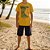 Conjunto Curto Menino Camiseta e Bermuda Surf Vibes -Rei Rex - Imagem 4