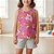 Conjunto Infantil Floral Curto Menina Kely & Kety - Imagem 9