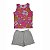 Conjunto Infantil Floral Curto Menina Kely & Kety - Imagem 7