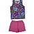 Conjunto Infantil Floral Curto Menina Kely & Kety - Imagem 5