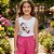 Conjunto Menina Curto Shorts e Regata - Kely & Kety - Imagem 6