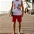 Conjunto Curto Menino Surf  Regata e  Shorts - Rei Rex - Imagem 9
