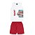 Conjunto Curto Menino Surf  Regata e  Shorts - Rei Rex - Imagem 4