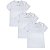 Kit com 03 Camisetas Feminina  Brancas Slim - Hering - Imagem 1