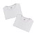 Kit Com 2 Camisetas Slim Feminina  Branca - Hering - Imagem 1