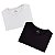 Kit Com 2 Camisetas Slim Feminina  Branca e Preta - Hering - Imagem 1