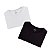 Kit Com 2 Camisetas Masculinas Básicas  Preto/Branco - Hering - Imagem 1