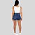 Shorts Jeans Feminino Curto Destroyed e Aplicação de Strass - Imagem 3