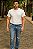 Calça Jeans Slim Destroyed  Masculina- Enfim - Imagem 1
