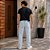 Calça Jeans Reta Estonada- Azul Claro- Enfim - Imagem 2