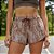 Shorts  Duplo Feminino Estampado  Enfim Active - Imagem 1
