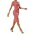 Vestido Midi Manga Curta com Detalhe Busto- Cativa - Imagem 5