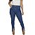 Calça Jeans Skinny Feminina Fenda Frontal - Azul- Malwee - Imagem 5