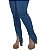 Calça Jeans Skinny Feminina Fenda Frontal - Azul- Malwee - Imagem 1