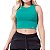 Cropped Feminino Liso Gola Careca- Habana - Imagem 1
